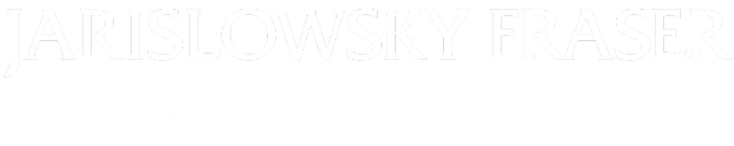 logo jarislowsky fraser blanc